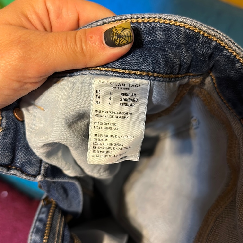Super high rise Jegging American Eagle